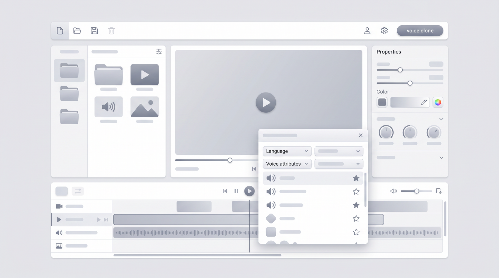 Fliki editing features